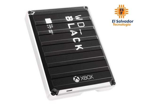 Disco Duro Externo Western Digital BLACK P10 Game Drive - 1 TB - USB 3.2 - WDBA6U0010BBK-WESN