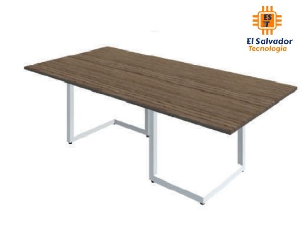 Mesa de Conferencia Contempo patas en L - CNT 14849