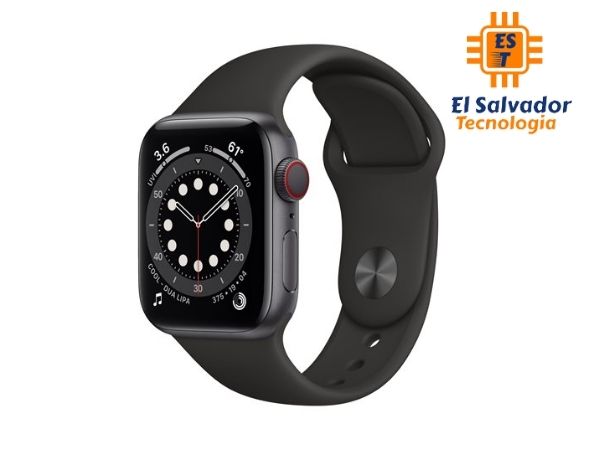 Apple Watch Series 6 (GPS) - 40 mm - aluminio gris espacial - MG133LZ/A