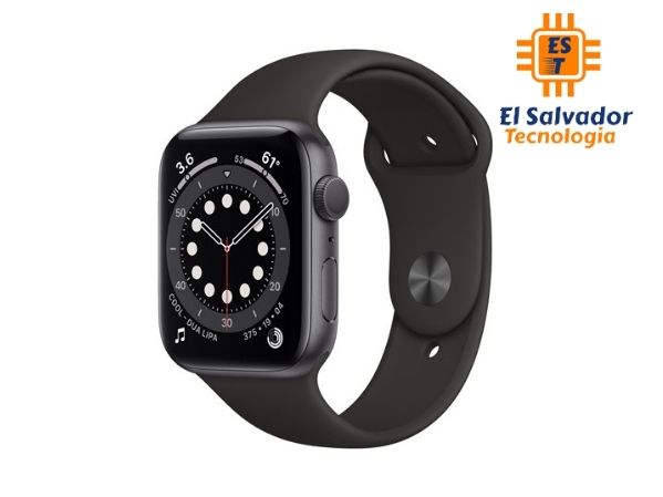 Apple Watch Series 6 (GPS) - 44 mm - aluminio gris espacial - M00H3LZ/A