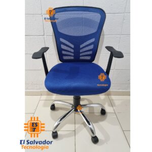 Silla De Oficina de Respaldo de Malla Ejecutiva - Soporta 280 Libras - Monica Blue