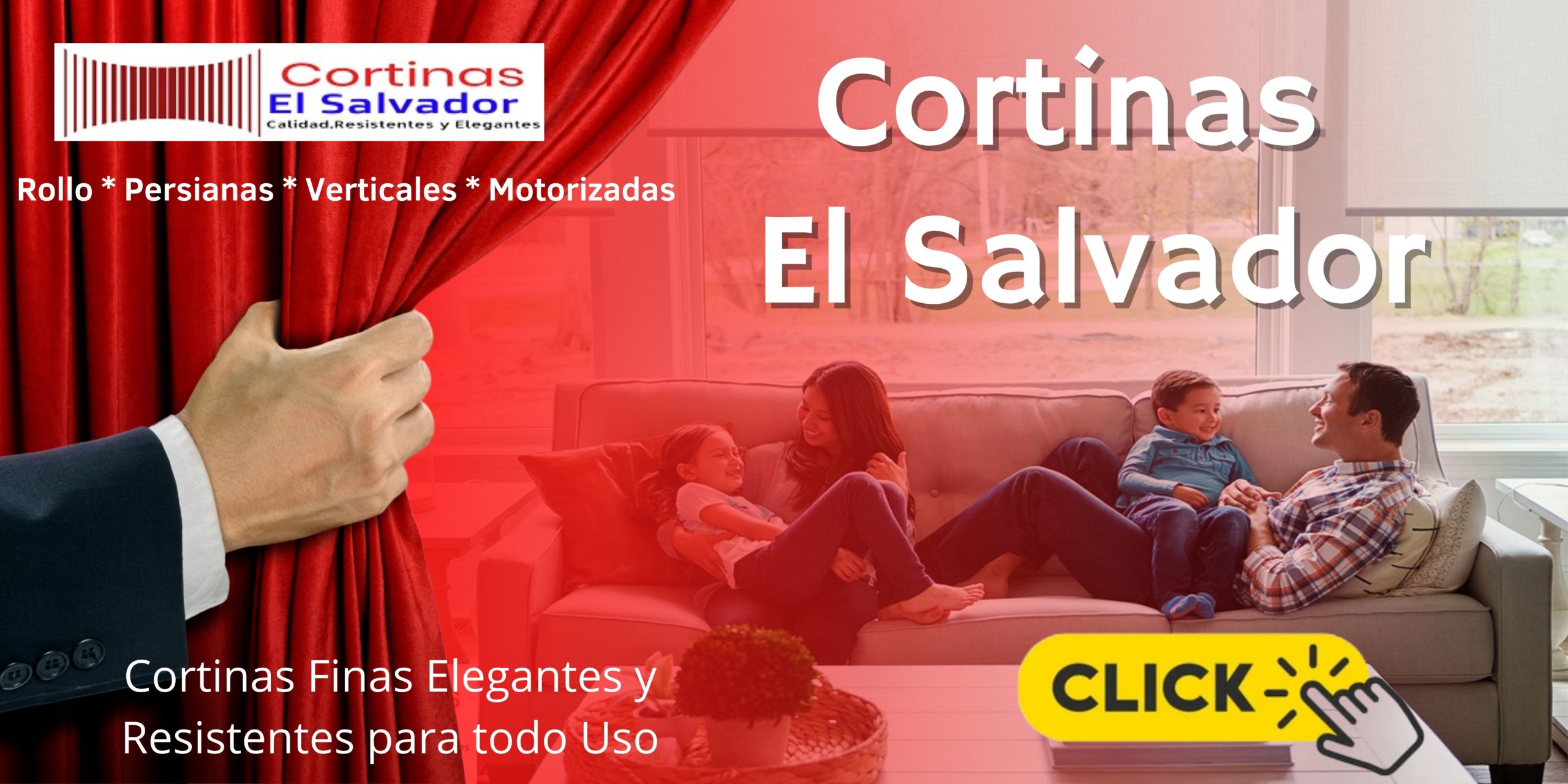Cortinas Motorizadas - Cortinas El Salvador
