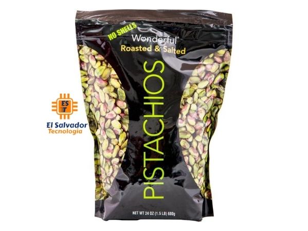 Pistachos sin Cáscara Tostados y Salados Wonderful 1.5LB