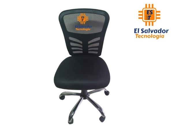 Silla Ejecutiva sin Brazos Monica Black