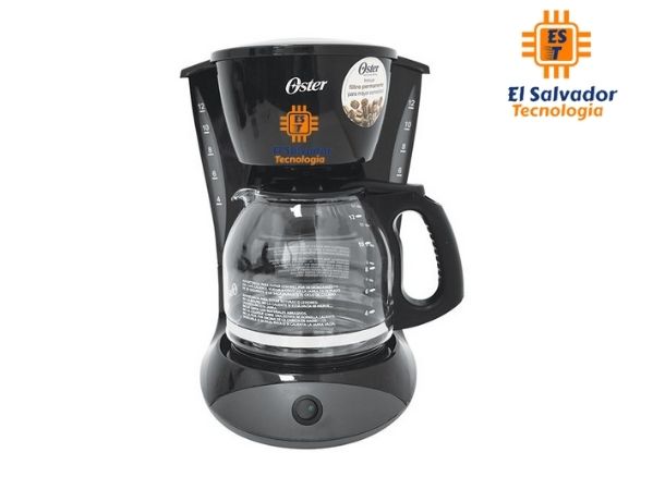 Cafetera 12 tazas con filtro permanente Oster 12b01