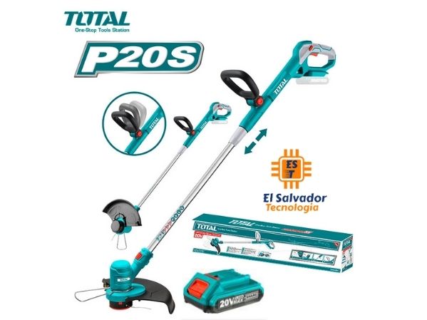 Orilladora inalámbrica 20V Diámetro corte 300mm Total