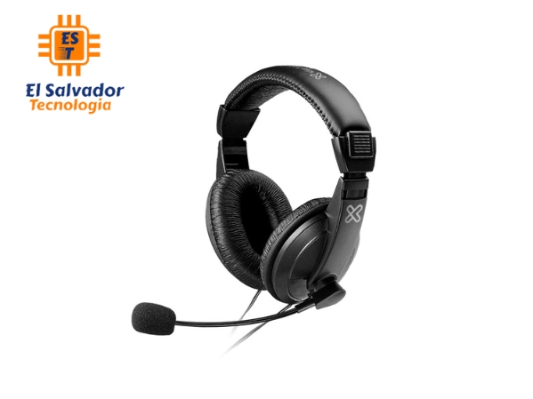 Auriculares estéreo - Klip Xtreme de 2 Espigas de 3.5 mm Microfono y Audio - KSH-301