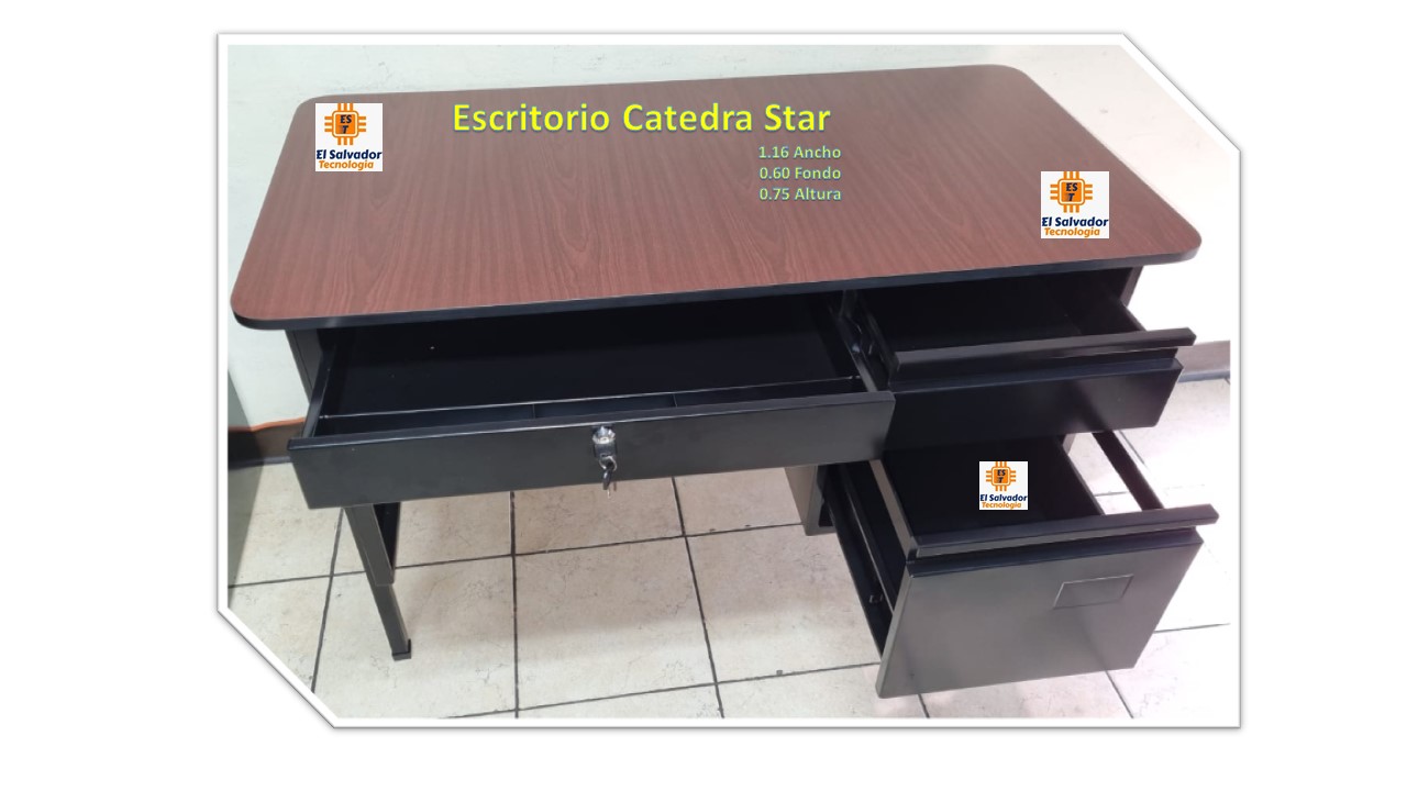Escritorio Catedra Star- 1.16 Ancho x 0.60 Profundidad - Base Vino Zapelly