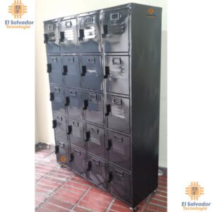 Locker de 20 Puertas Con Rodos JNX (Ideal para Areas de Limpieza con Agua al Piso)