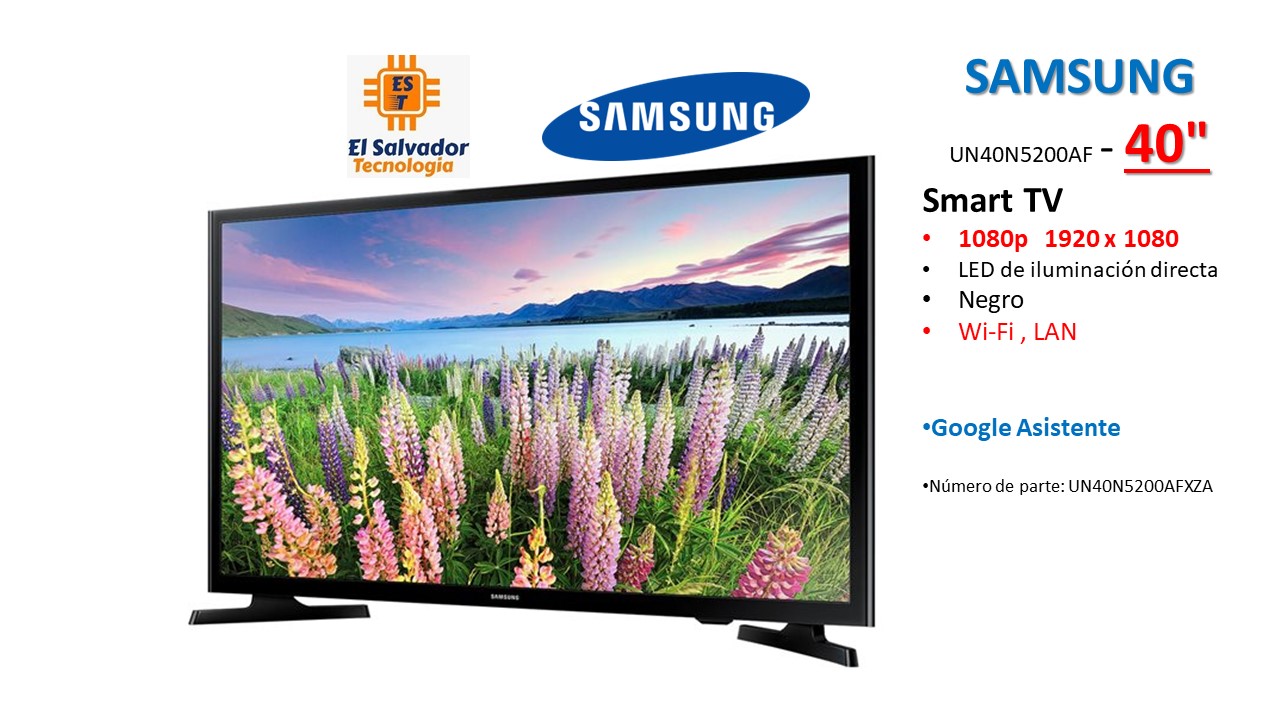 Televisor Smart Samsung de 40 pulgadas UN40N5200