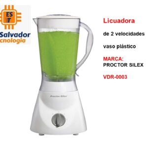 Licuadora de 2 velocidades vaso plástico MARCA PROCTOR SILEX VDR-0003