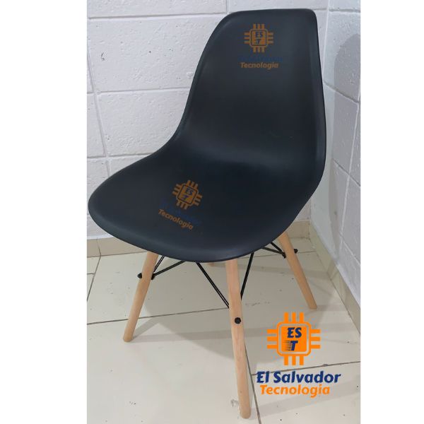 Silla para Cafetería Food-Black Max – 2022-6159 - Altura 0.82 mt - Ancho 0.46 mt - Profundidad 0.51 mt