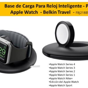 Base de Carga Para Reloj Inteligente - Para Apple Watch  - Belkin Travel  - F8J218BT - El Salvador Tecnologia