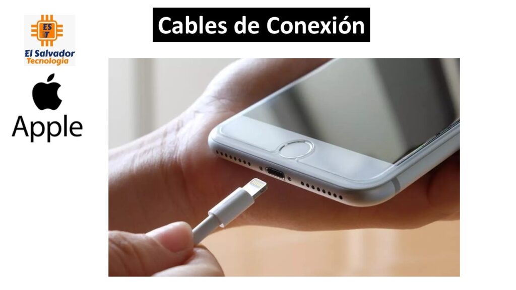 Apple Cables de Conexion - El Salvador Tecnologia