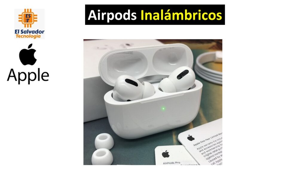 Apple - Airpods Inalámbricos - El Salvador Tecnologia