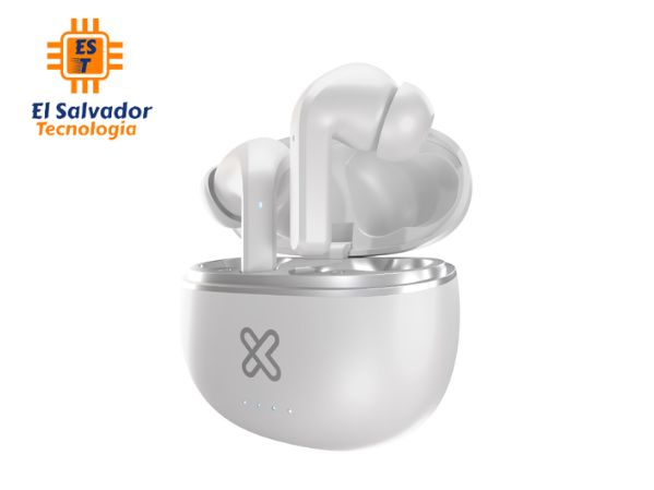 Auriculares Klip Xtreme - EdgebudsPro - Bluetooth - color Blanco - KTE-750WH