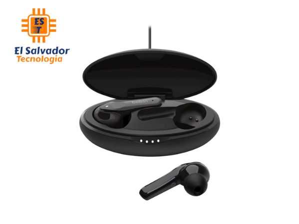 Auriculares Belkin SoundForm Move - Bluetooth - color Negro - PAC001btBK-GR