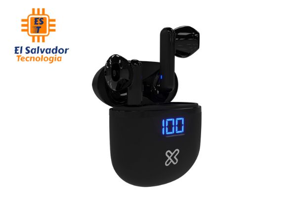 Auriculares Klip Xtreme Touchbuds - Bluetooth - color Negro - KTE-006BK
