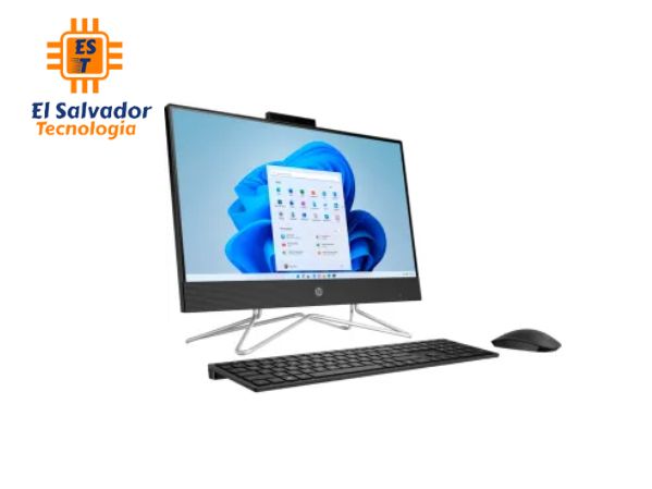 Computadora All In One – HP 22-df0518la - AMD Ryzen 3 3250U - 8 GB RAM - 512 SSD - Win 11 Home - 485L5LA#ABM