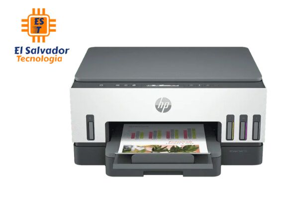 Impresora Multifuncional HP Smart Tank 720 AIO - Wireless-Bluetooth LE - 6UU46A#AKY