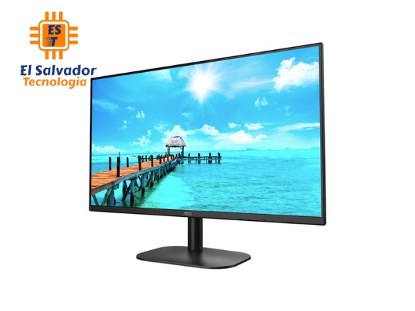 Monitor AOC - 27 Pulgadas - 75Hz - 1920 x 1080 Full HD - HDMI VGA - 27B2H