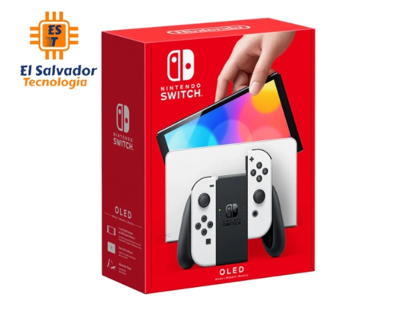 Nintendo - Switch OLED 64GB Consola - Blanco - HEGSKAAAA
