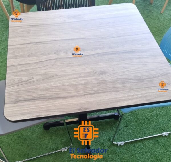 Mesa para restaurante y cafetería rubi 1 - Color maple