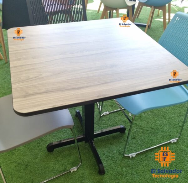 Mesa para restaurante y cafetería rubi 1 - Color maple