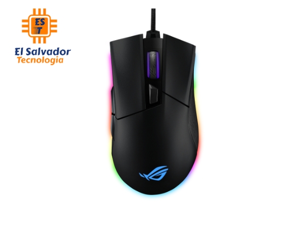 Mouse Gaming ASUS ROG Gladius II Origin - USB - 12 000 ppp - 5 botones - P504ROGGLADIUSIIORIGIN