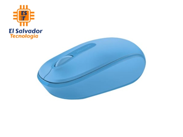 Mouse Microsoft 1850 - inalámbrico 2.4 GHz - color azul verdoso - U7Z-00055