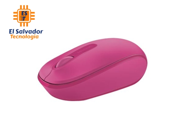 Mouse Microsoft 1850 - inalámbrico 2.4 GHz - color magenta - U7Z-00062