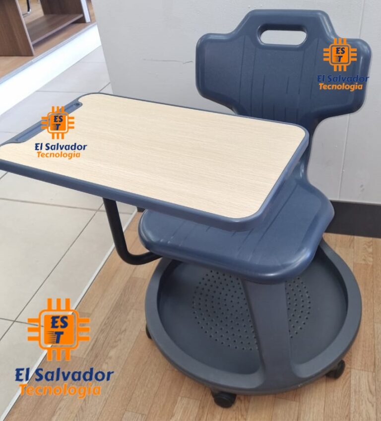 Pupitre escolar ergonómico móvil con rodos modelo platinum