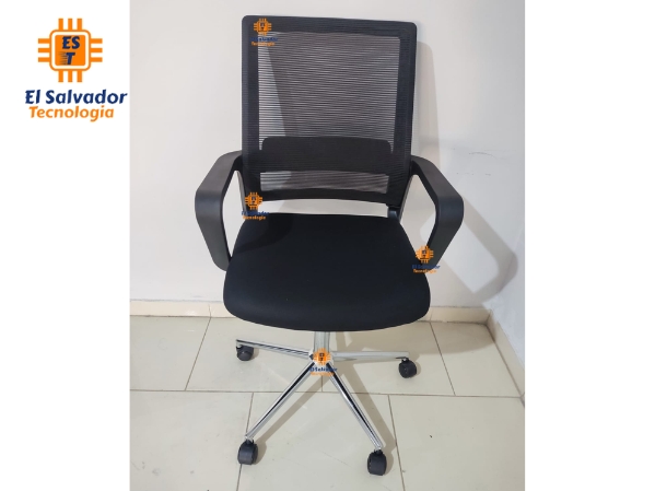 Silla Secretarial Respaldo de Malla - Soporta 280 Lbs - Bahia Plus