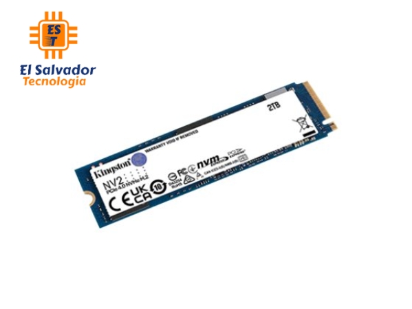 Unidad de Estado Solido M.2 NVMe Kingston NV2 – 2TB - SNV2S/2000G