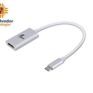 Xtech - Adaptador con conector USB Tipo-C macho a HDMI hembra - 25cm - XTC-540