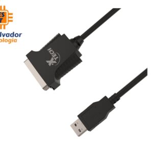 Xtech - Cable convertidor USB 2.0 macho a puerto paralelo - 1.8m - XTC-318
