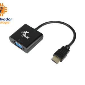 Cable Xtech Adaptador de vídeo HDMI macho a VGA hembra - XTC-363