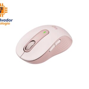 Mouse Logitech Signature M650 - para manos pequeñas - Bluetooth y receptor inalámbrico 2.4 GHz - rosa - 910-006251