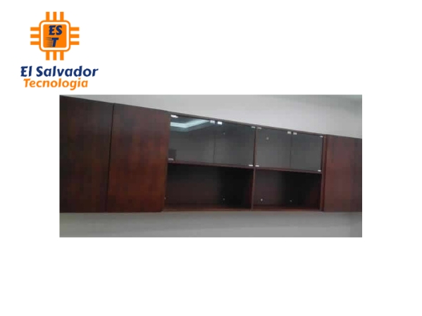 Archivador Aéreo Zeus Modular con puertas superiores de cristal MDOA-00010