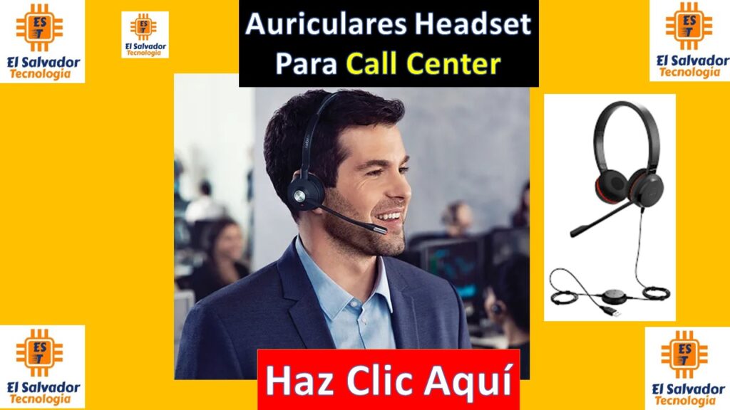 Auriculares Headset Diademas para Call Center