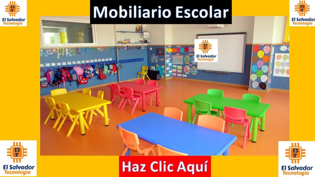 Mobiliario Escolar - Parvularia - El Salvador Tecnologia