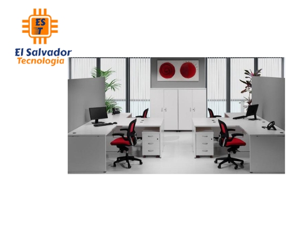 Estacion de Trabajo Zeus en T Con Archivero MD00039