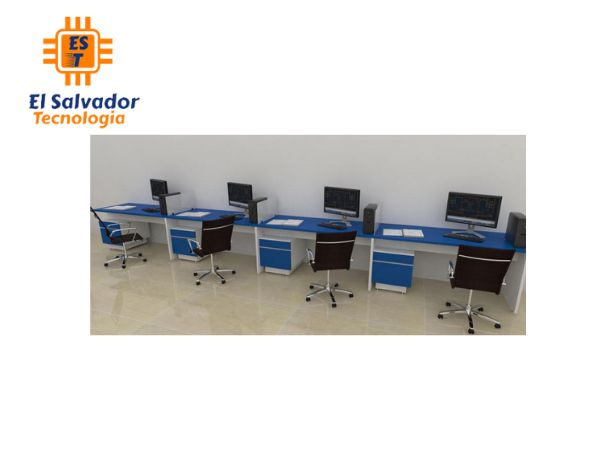Modulo de Trabajo Zeus Lineal con Archivero MD00062