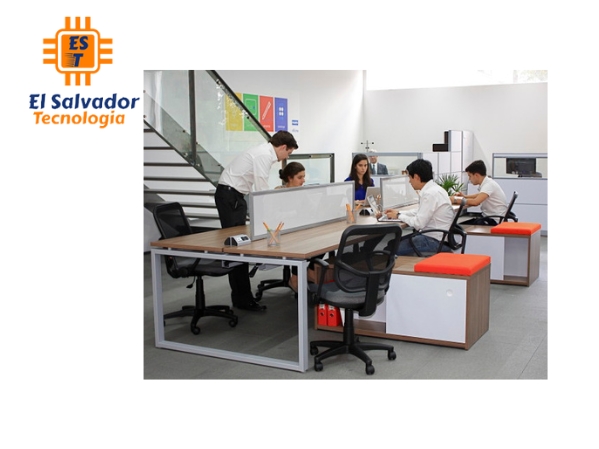 Modulo de Trabajo Zeus Moderno Operativo con Credenza MD00074