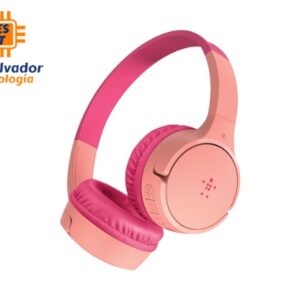 Auriculares Belkin SoundForm Mini para niños – Bluetooth - Rosado - AUD002btPK