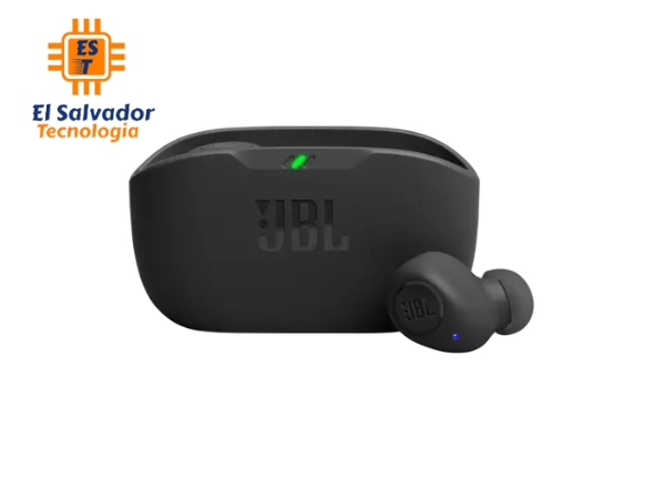 Auriculares JBL Vibe Buds - Bluetooth - color Negro - JBLVBUDSBLKAM
