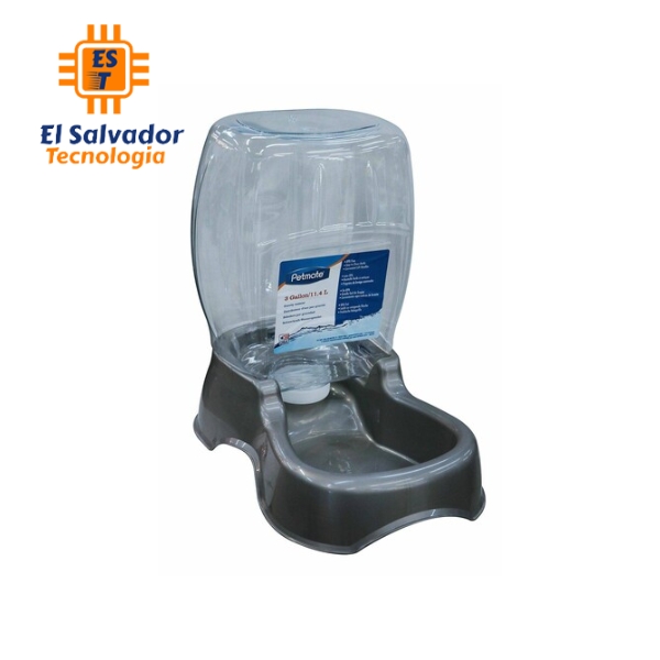 Bebedero para perro 3 GAL plástico circular FRD-023