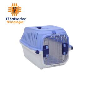 Caja transportadora p/perro plastico Azul FRD-024