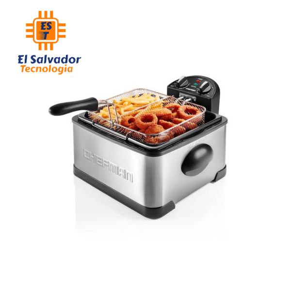 Freidora de Acero Inoxidable XL 4.5 L Chefman