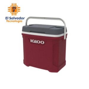 Hielera Portátil de 30QT plastico insulado rojo IGLOO FRD-103